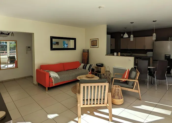 T3 76m² Avec Terrasse, Balcon, A 100m De La D'eyrac, Parking Et Wifi - Fr-1-420-154 Daire Arcachon
