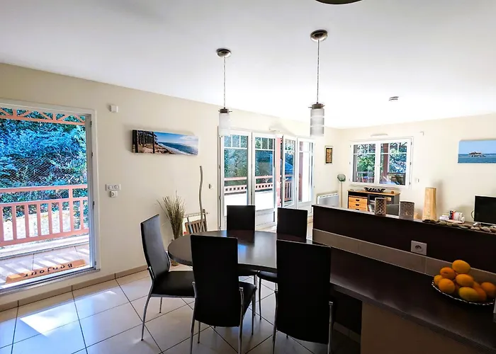 T3 76m² Avec Terrasse, Balcon, A 100m De La D'eyrac, Parking Et Wifi - Fr-1-420-154 Daire Arcachon