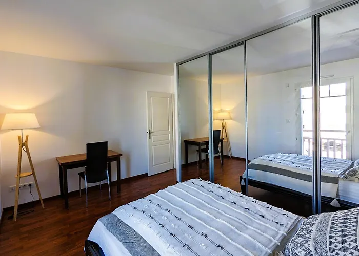 T3 76m² Avec Terrasse, Balcon, A 100m De La D'eyrac, Parking Et Wifi - Fr-1-420-154 * Arcachon