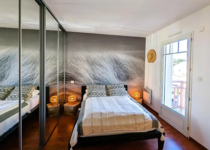 T3 76m² Avec Terrasse, Balcon, A 100m De La D'eyrac, Parking Et Wifi - Fr-1-420-154 * Arcachon